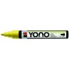 Školní papírové hodiny Marabu YONO akrylový popisovač 1,5-3 mm - neonově žlutý