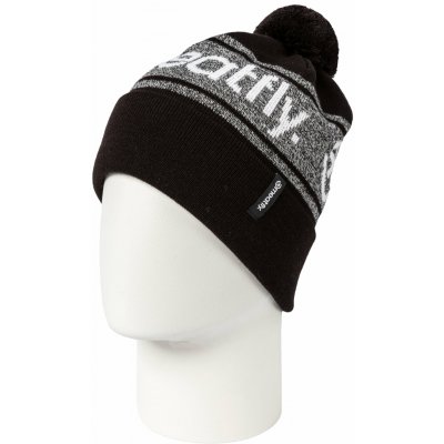 Meatfly zimní čepice Robb 3 beanie 20/21 A black Heather grey – Hledejceny.cz