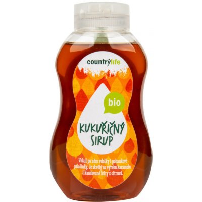 Country Life Sirup agávový tmavý Bio 250 ml – Zboží Mobilmania