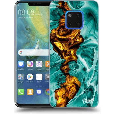 Pouzdro Picasee silikonové Huawei Mate 20 Pro - Goldsky černé – Zboží Mobilmania