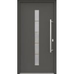 ARON vchodové dveře 3111-2 antracit 100 x 210 cm P – Hledejceny.cz