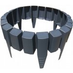 Aldotrade Rabatka 9,5 x 4 cm antracit 3,2 m 1 ks – Sleviste.cz