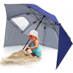 Yakimz Parasol Zahradní deštník Camping Weatherproof Garden Balcony Umbrella Steel 210cm – Sleviste.cz