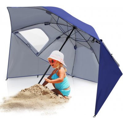 Yakimz Parasol Zahradní deštník Camping Weatherproof Garden Balcony Umbrella Steel 210cm – Zbozi.Blesk.cz