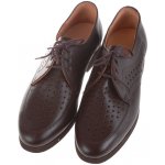 ČSLA Polobotky hnědé perforované – Zboží Dáma