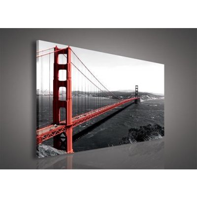 Obraz na plátně Golden Gate Bridge 103O1, 100 x 75 cm, IMPOL TRADE