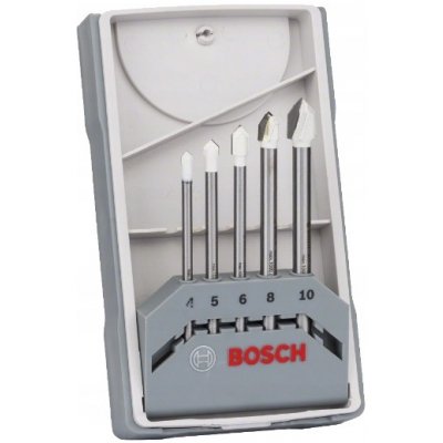 Bosch sada spirálových vrtáků na dlaždice CYL-9 Ceramic 4–10 mm, 5 ks 2608587169 – Zbozi.Blesk.cz