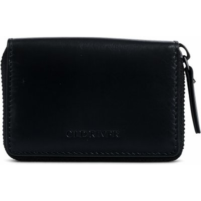 Old river Zipper card holder black – Zboží Živě