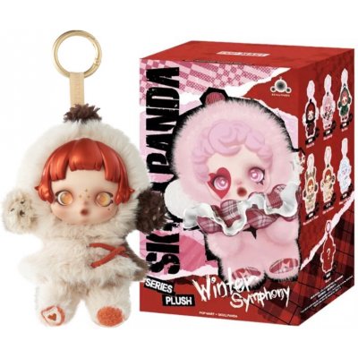Blind box ve stylu SKULLPANDA Winter Symphony - roztomilý plyšák 17 cm – Zboží Dáma