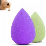 Jenifer 341.77080 houbička na make-up Puffy fialová zelená 2 ks – Zboží Mobilmania