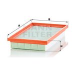 MANN-FILTER Vzduchový filtr C3233/1 – Zboží Mobilmania