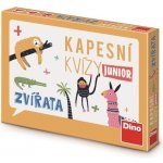 Dino Kapesní kvízy Junior zvířata – Hledejceny.cz