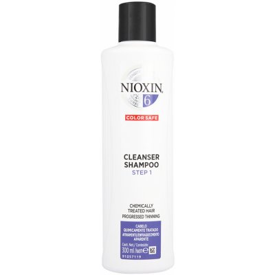 Nioxin System 6 Cleanser Čistící šampon 300 ml – Zboží Mobilmania
