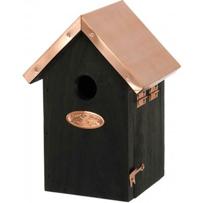 Esschert Design Ptačí budka Dark 20 x 14 x 11 cm dřevo černá – Hledejceny.cz
