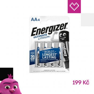 Energizer Ultimate Lithium AA 4ks 35035752 – Zboží Mobilmania