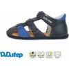 Dětské sandály D.D.Step kožené sandálky royal blue