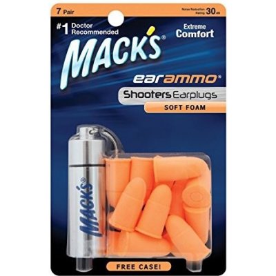 Mack´s Špunty do uší na střílení Ear Ammo 1 pár – Zboží Dáma