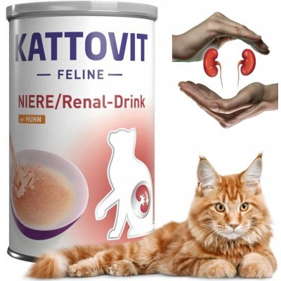 Kattovit Cat Diet Drinks Niere Renal Drink kachna 135 ml – Zboží Mobilmania