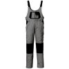 Pracovní oděv ISSA Stretch 8735 Kalhoty s laclem šedá/černá