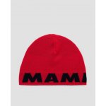 Mammut Oboustranná Logo Beanie V Červené Barvě – Hledejceny.cz