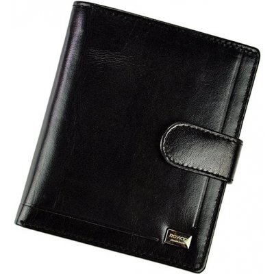 Pánská kožená peněženka ROVICKY PC-106L-BAR černá – Zboží Mobilmania