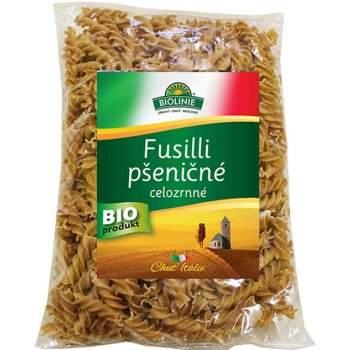 Biolinie Fusilli celozrnné pšeničné Bio 0,5 kg