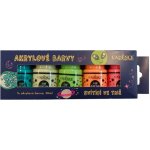 Cadence akrylové barvy na kamínky Premium sada 5 svítících barev 30 ml – Sleviste.cz