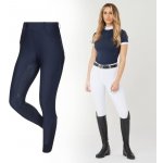 LeMieux Jeggings Demi Pull On Full Grip sed dámské white – Hledejceny.cz