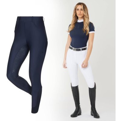 LeMieux Jeggings Demi Pull On Full Grip sed dámské white – Hledejceny.cz