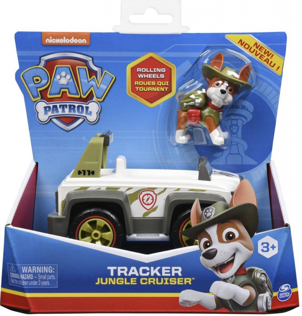 Spin Master Paw Patrol základní vozidla Tracker