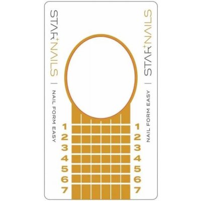 Starnails šablony na nehty Easy 500 ks – Zboží Dáma