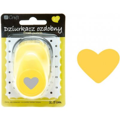 KALETA Děrovačka ozdobná srdce 2,5cm – Hledejceny.cz