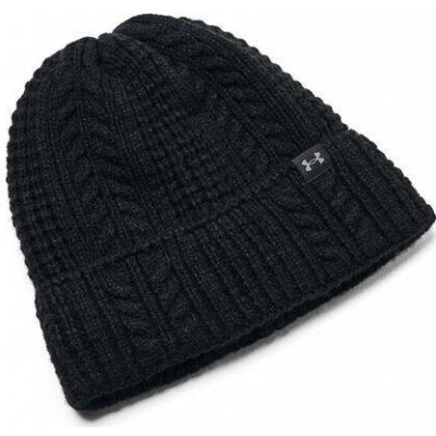 Under Armour zimní čepice dámská Cable Knit Beanie černá – Hledejceny.cz