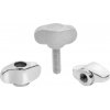 Křídlové ovládací matice "Miniwing" z nerezové oceli K2041.6280612X15
