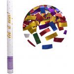 Amscan Konfety vystřelovací proužky barevné lesklé 60 cm – Zbozi.Blesk.cz