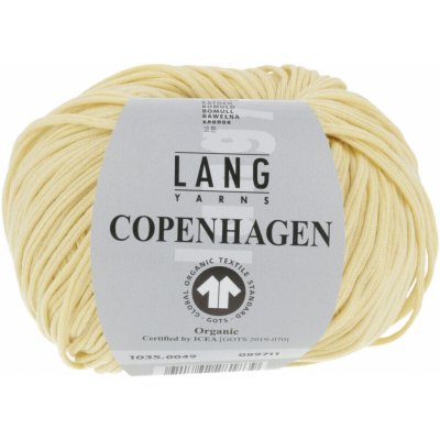 Lang Yarns Copenhagen (Gots) 0049 Yellow Gold