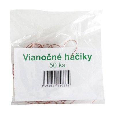 KOOPMAN TUBA Vánoční háčky měděné sada 50 ks – Hledejceny.cz