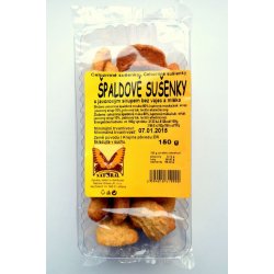 Natural Jihlava Špaldové sušenky celozrnné s javorovým sirupem 150 g
