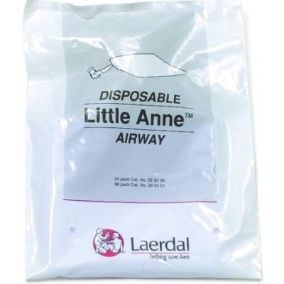 Laerdal Medical Dýchací cesty Little Anne QCPR kompletní Počet v balení: 24
