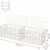 Pletiva TopGabion Gabionový koš s víkem: 200×50×50 cm - oko sítě 10×5 cm