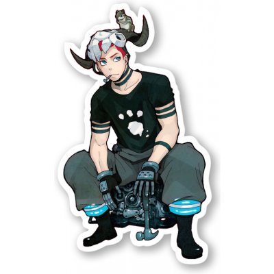 Fire Force Samolepka Vulcan – Zboží Živě