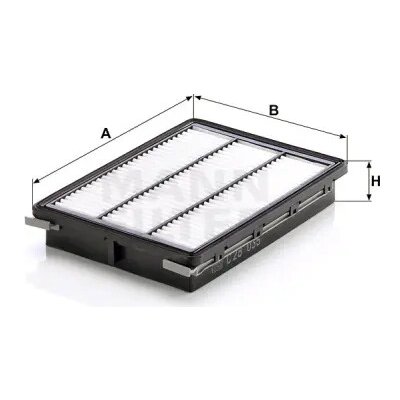 MANN FILTER Vzduchový filtr C 28 035 – Hledejceny.cz