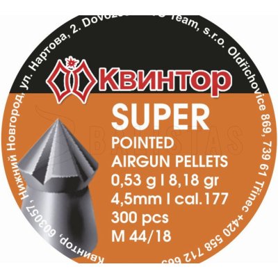 Diabolky Kvintor Super Pointed 4,5 mm 300 ks – Zboží Dáma