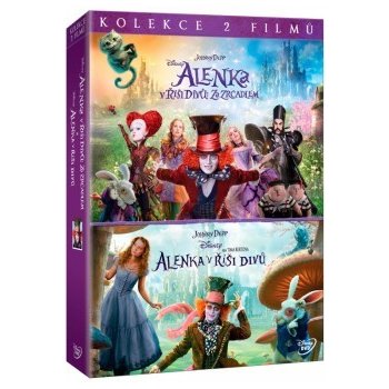 Alenka V ŘÍŠI DIVŮ 1+2 KOLEKCE DVD