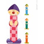Janod drevené lepiace písmeno so šašom Clown Letter I – Zboží Mobilmania