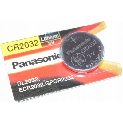 Panasonic CR2032 1ks CR2032L/1BP – Zboží Mobilmania