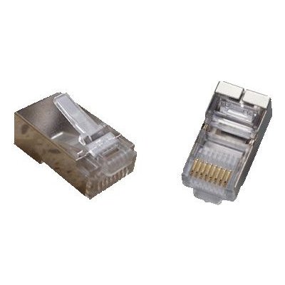 OEM DATACOM Plug STP CAT5E 8p8c- RJ45 drát - 100-pack 4125