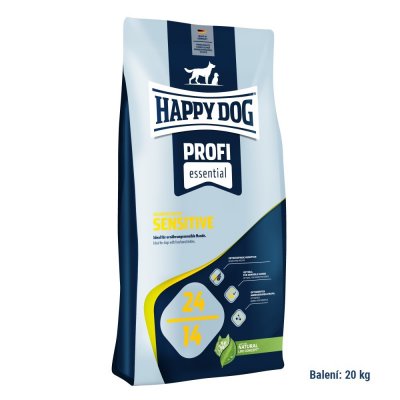 Happy Dog Profi Line Sensitive Grain Free 2 x 20 kg – Hledejceny.cz