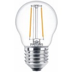 Philips 8718699763299 LED žárovka 1x2W E27 250lm 2700K teplá bílá, čirá, EyeComfort – Hledejceny.cz