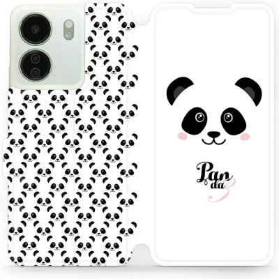 Mobiwear Flip Xiaomi Redmi 13C - M030P Panda Amálka